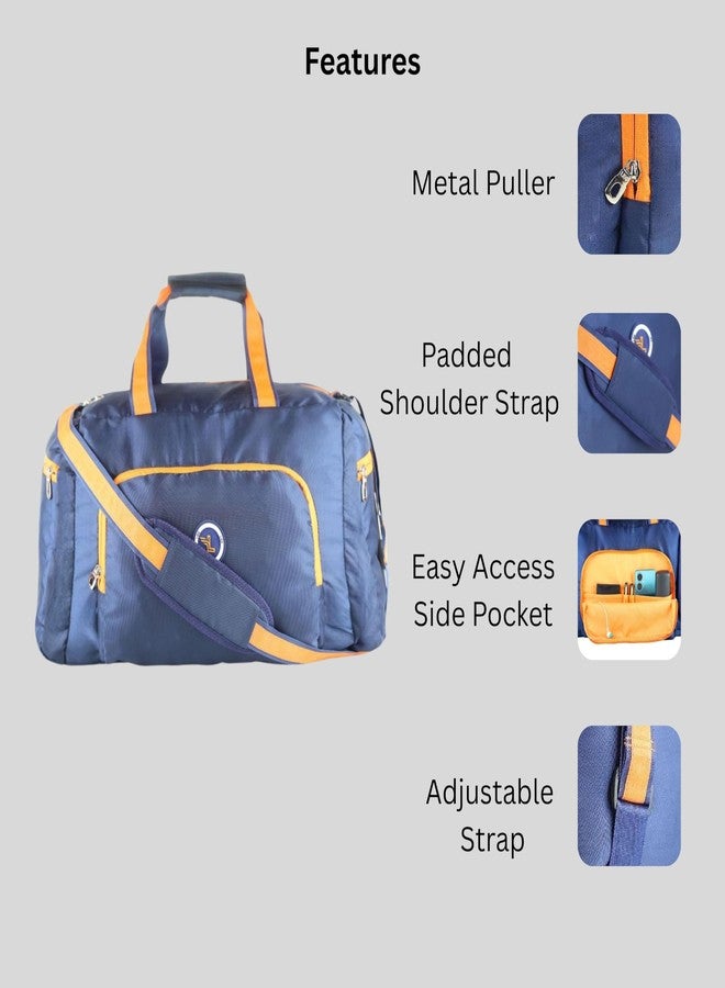 ليجو حقيبة سفر ليغو كيا | حقيبة سفر دافل 60 لتر | حقائب رجالية | حقيبة سفر (أزرق داكن) - Image 5